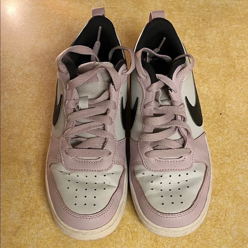 NIKE BIG KID COURT BOROUGH LOW RECRAFT SNEAKERS - Picture 1 of 4